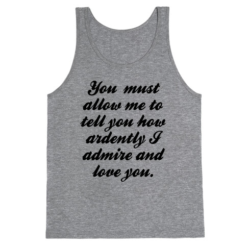 Mr. Darcy Tank Top