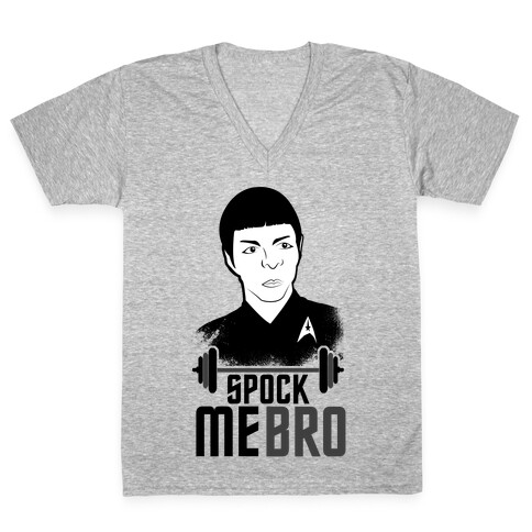 Spock Me Bro V-Neck Tee Shirt