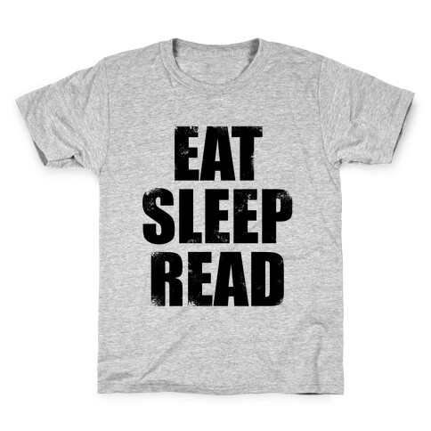 Eat Sleep Read Kids T-Shirt