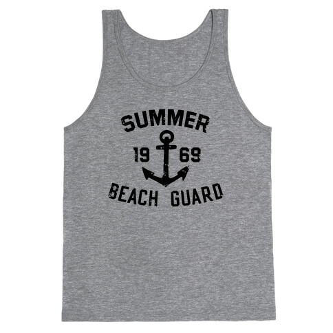 Summer Beach Guard Tank Top