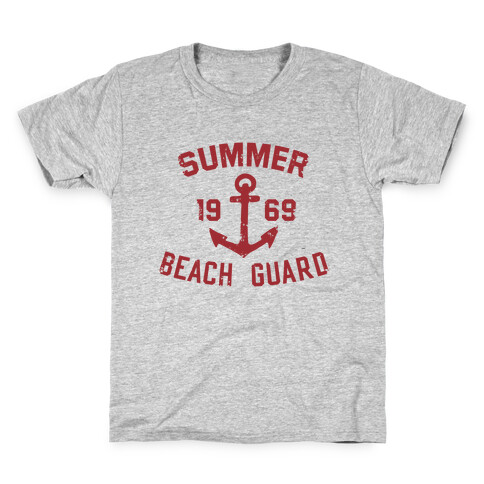 Summer Beach Guard Kids T-Shirt