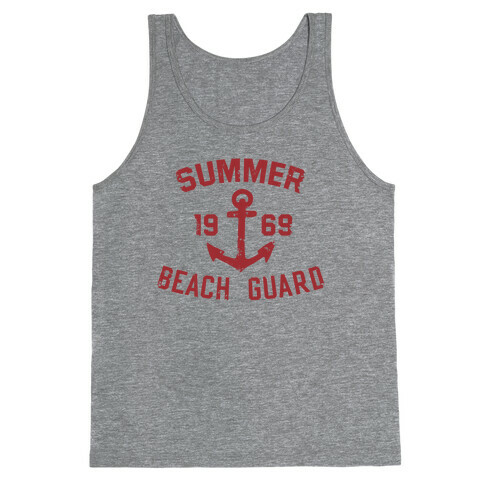 Summer Beach Guard Tank Top