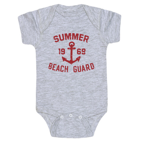 Summer Beach Guard Baby One-Piece