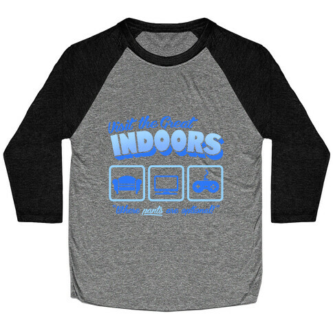 Visit The Great Indoors! Baseball Tee