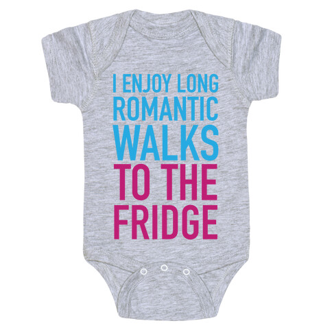 Long Romantic Walks Baby One-Piece