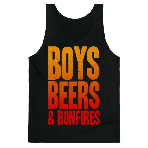Boys, Beers & Bonfires Tank Top