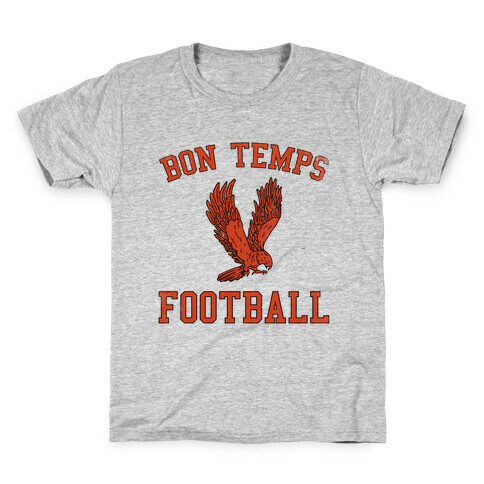 Bon Temps Football Kids T-Shirt