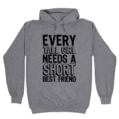 tall and short best friend hoodies