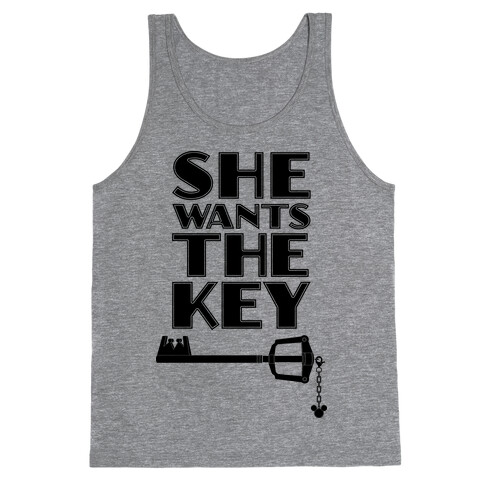 She Wants The Key Tank Top