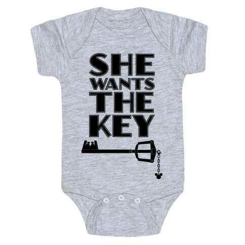 She Wants The Key Baby One-Piece