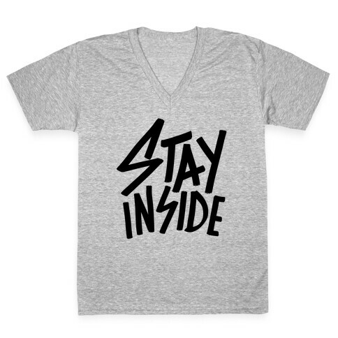 Stay Inside V-Neck Tee Shirt