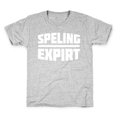 Spelling Expert  Kids T-Shirt