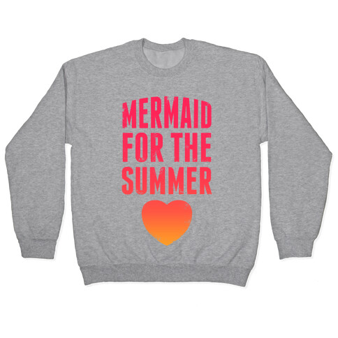 Mermaid For The Summer (Pink) Pullover