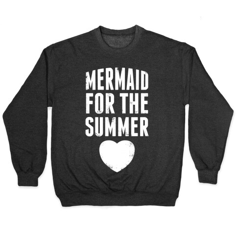 Mermaid for the Summer (White Ink) Pullover