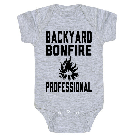Backyard Bonfire Professional Baby One-Piece