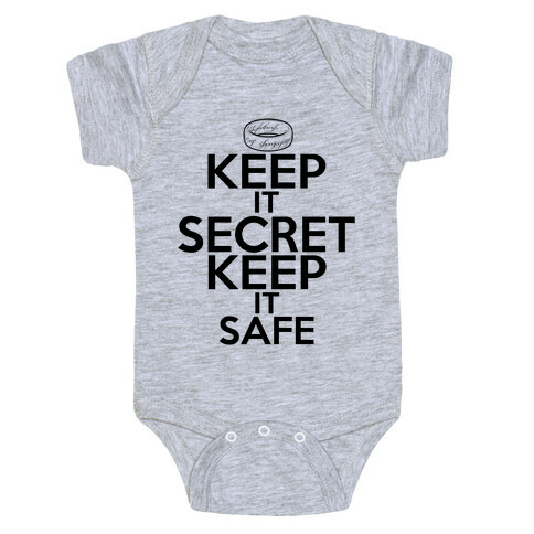 Keep It Secret Keep it Safe Baby One-Piece