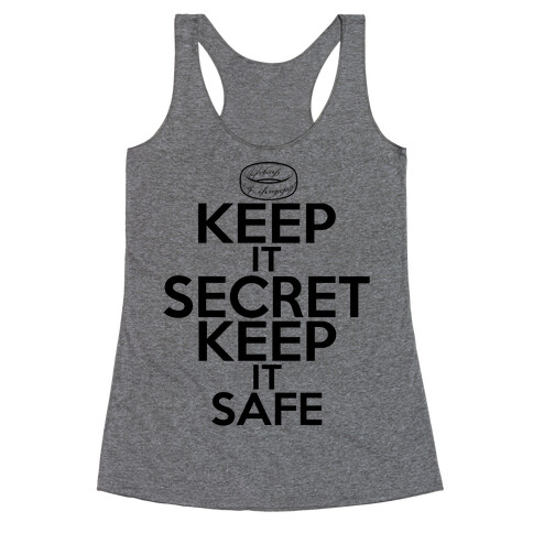 Keep It Secret Keep it Safe Racerback Tank Top