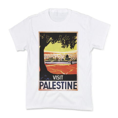 Visit Palestine Kids T-Shirt