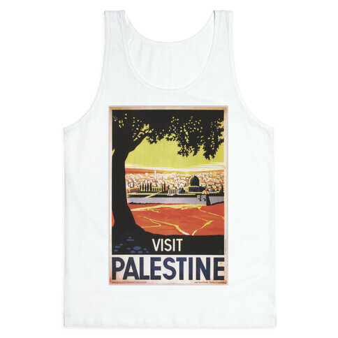 Visit Palestine Tank Top