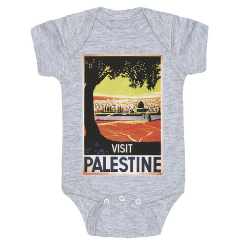 Visit Palestine Baby One-Piece