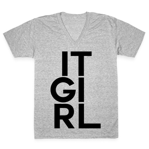 It Girl V-Neck Tee Shirt