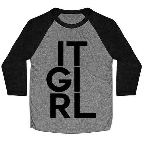 It Girl Baseball Tee