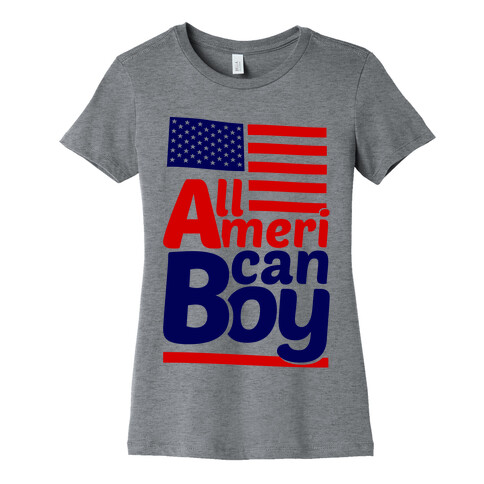 All American Boy Womens T-Shirt