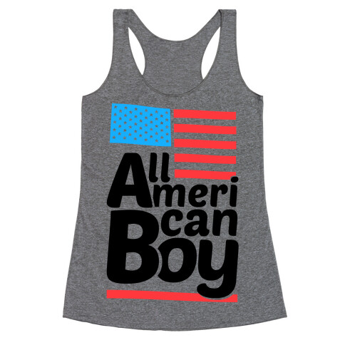 All American Boy Racerback Tank Top