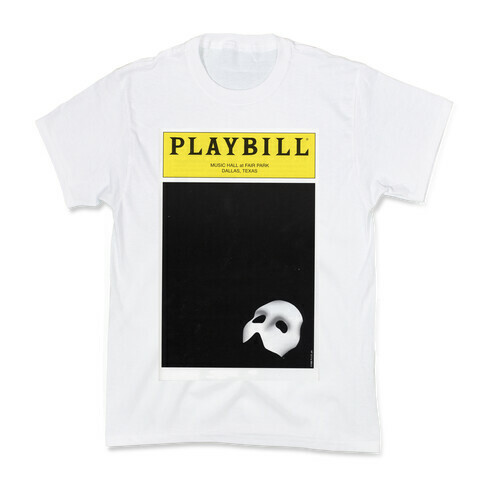Phantom Playbill Kids T-Shirt