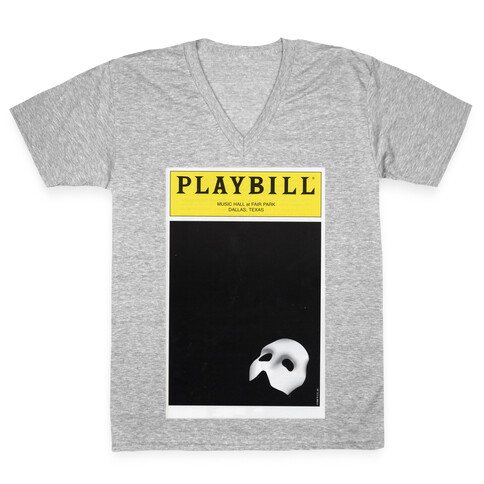 Phantom Playbill V-Neck Tee Shirt