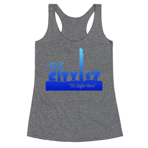 Visit City 17 Racerback Tank Top