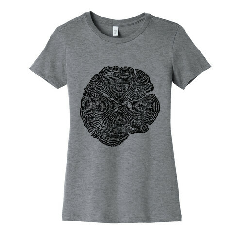 The Life Of Trees Womens T-Shirt