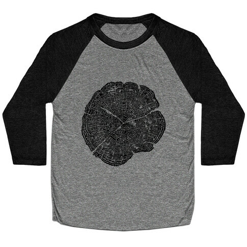 The Life Of Trees Baseball Tee