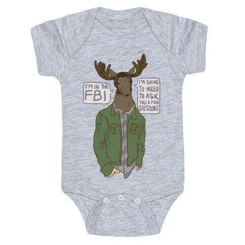 Moose Winchester Baby One-Piece