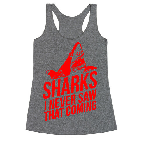 Sharks! Racerback Tank Top