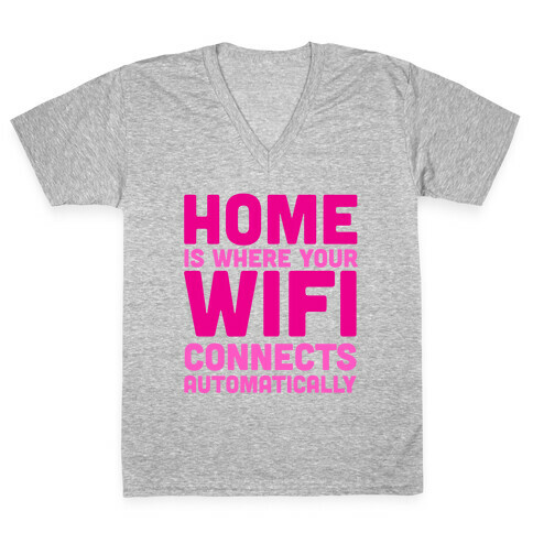 Home V-Neck Tee Shirt