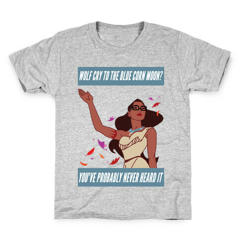 Hipster Pocahontas Kids T-Shirt
