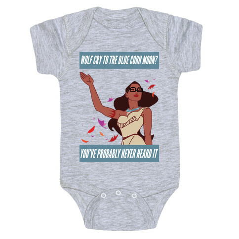 Hipster Pocahontas Baby One-Piece