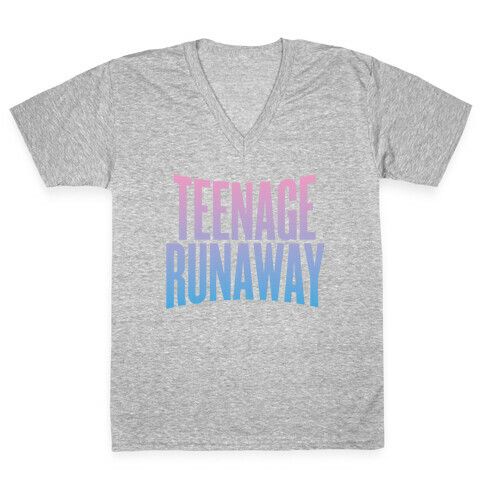 Teenage Runaway V-Neck Tee Shirt