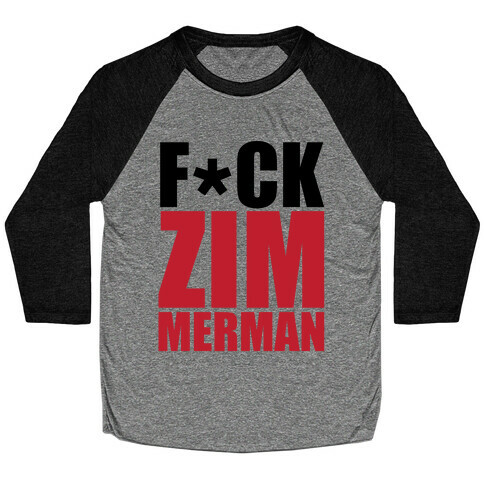 F*** Zimmerman Baseball Tee