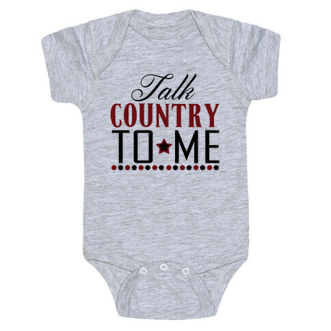 Talk Country Baby One-Piece