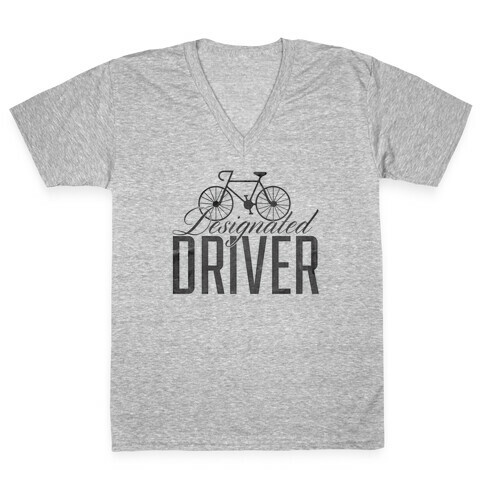 Designated Driver V-Neck Tee Shirt
