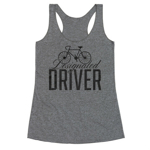 Designated Driver Racerback Tank Top