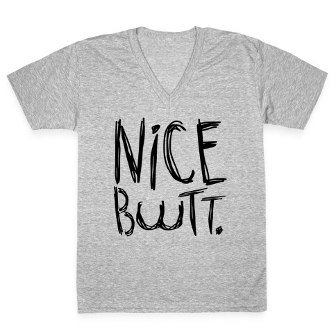 Nice Butt V-Neck Tee Shirt