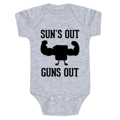 Sun's Out Guns Out Baby One-Piece