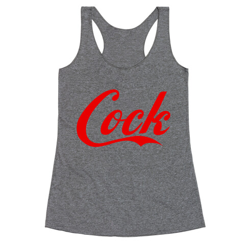 Cock Racerback Tank Top