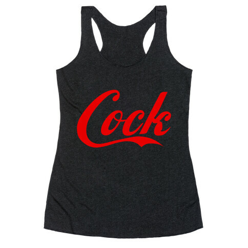 Cock Racerback Tank Top