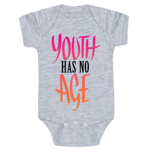 Youth Has No Age Baby One-Piece