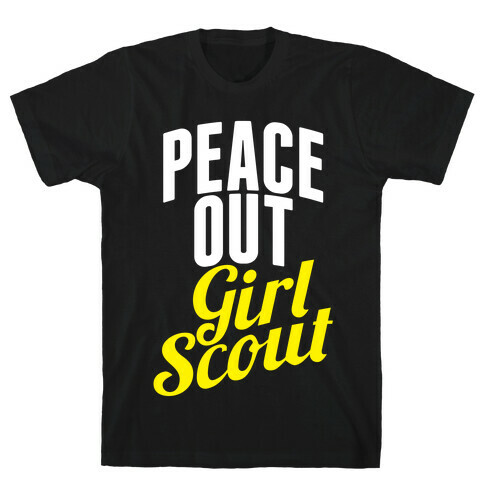 Peace Out, Girl Scout T-Shirt