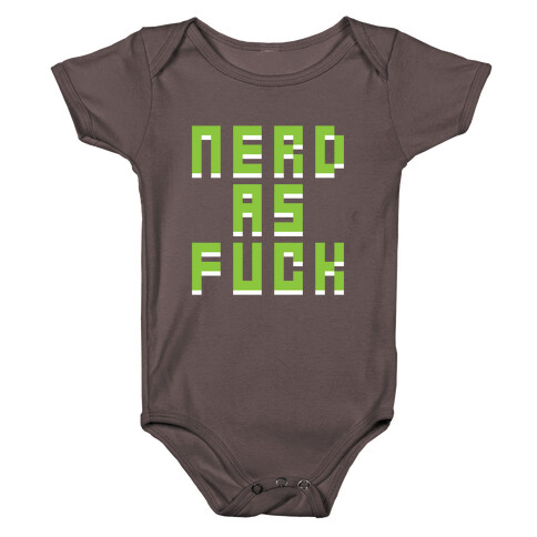 Nerd As F*** Baby One-Piece